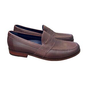 Cole Haan Air Penny Loafers Dress Shoes Brown Leather C10910 Mens Size 13 M